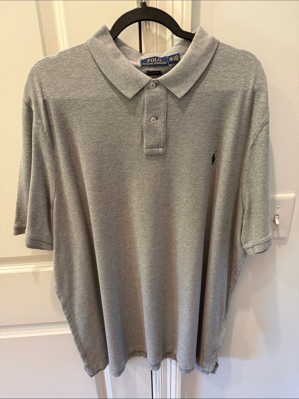Polo by Ralph Lauren Light Gray Men’s Polo Shirt
